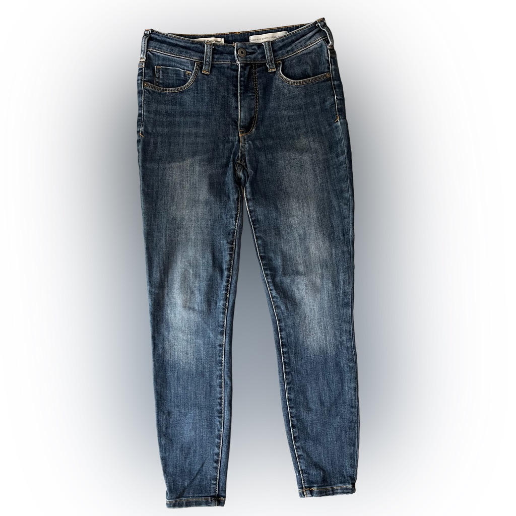 Pilcro And The Letterpress By Anthropologie Womens Denim High-Rise Blue Jeans 28